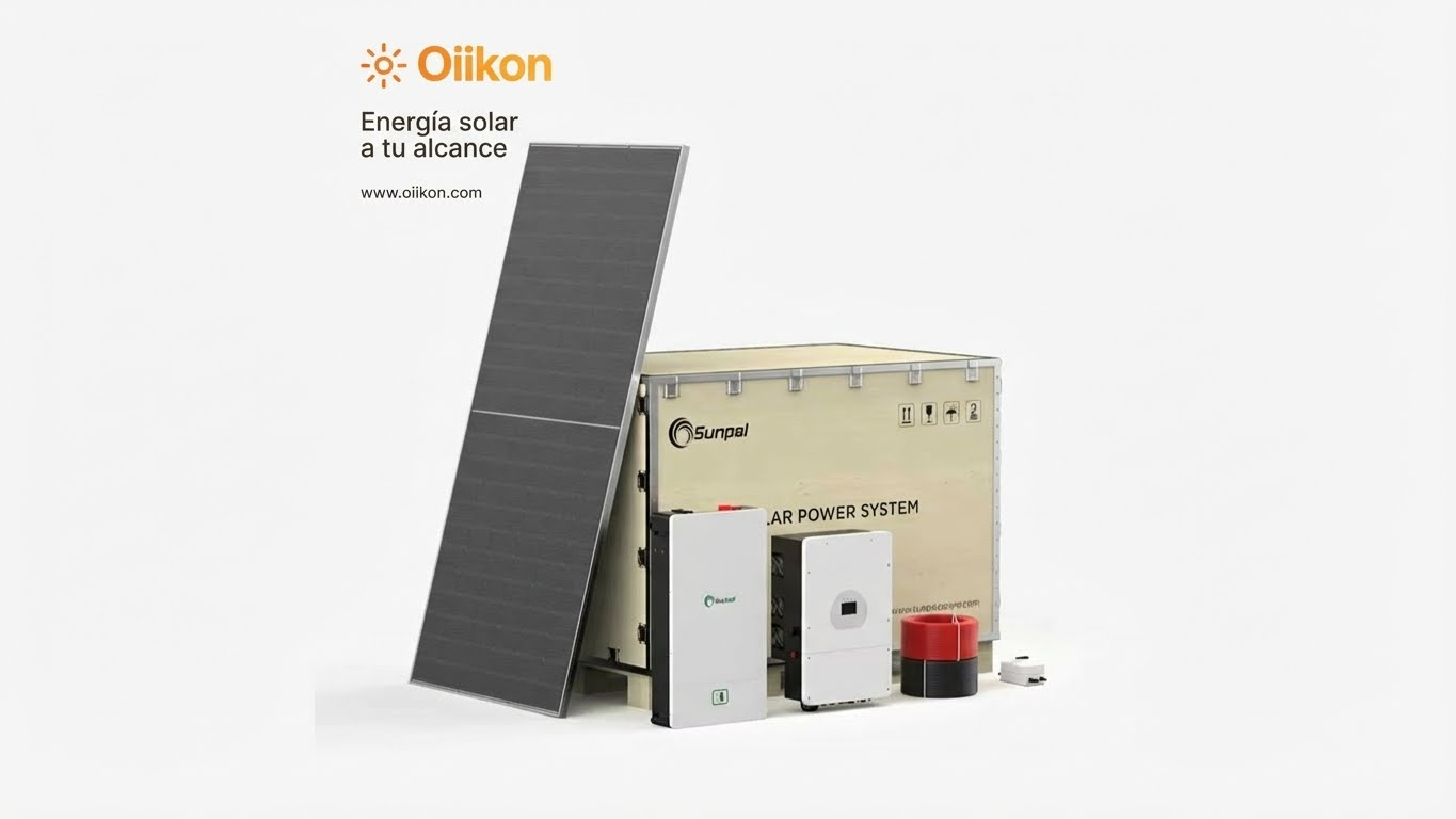 Sistema Solar All-in-One Sunpal Futuro 3kW