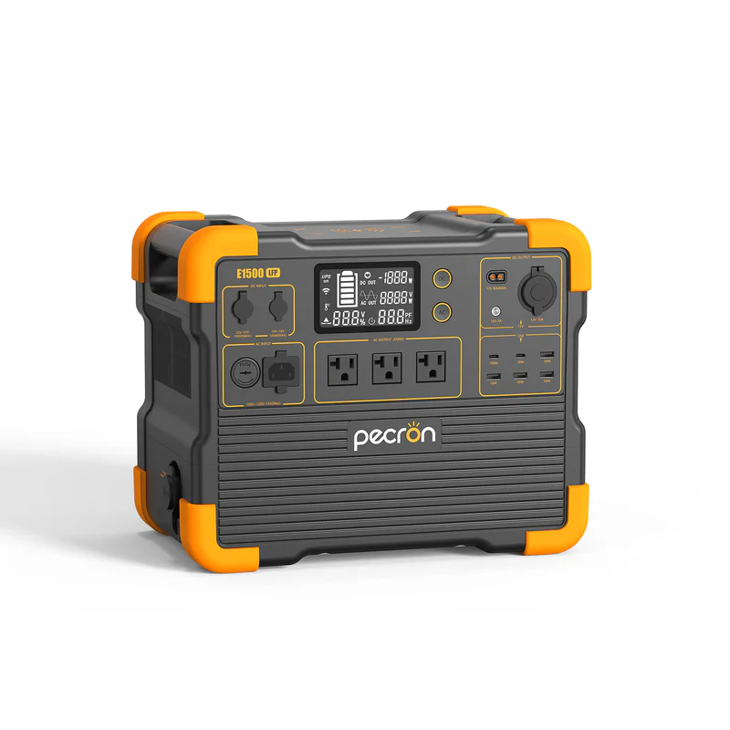 PECRON E1500LFP Expandable Portable Power Station 2200W 1536Wh V3 Version