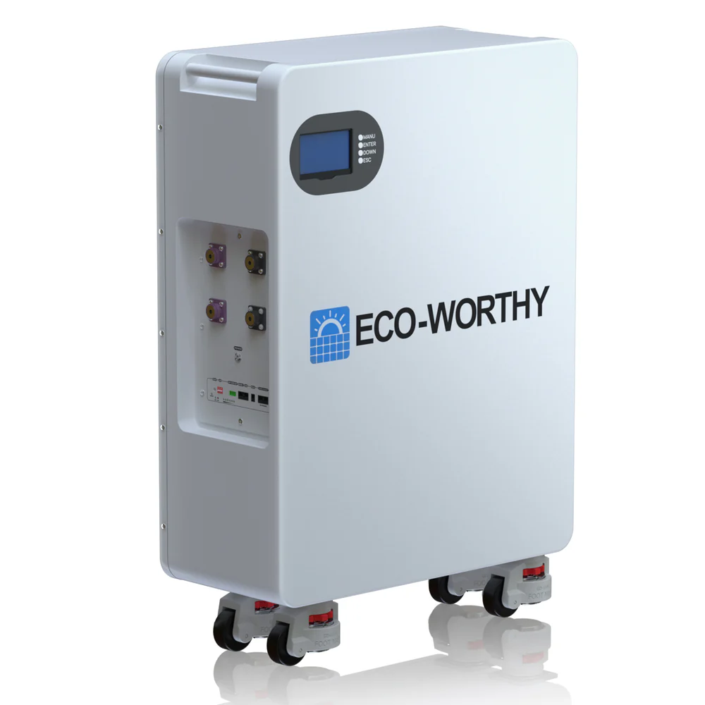 Batería ECO-WORTHY LiFePO4 51.2V 280Ah - Formato de Suelo