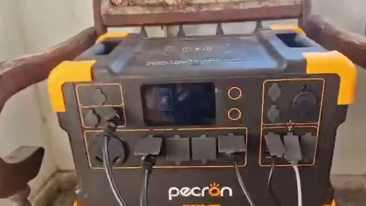 Pecron E2000LFP y Solar