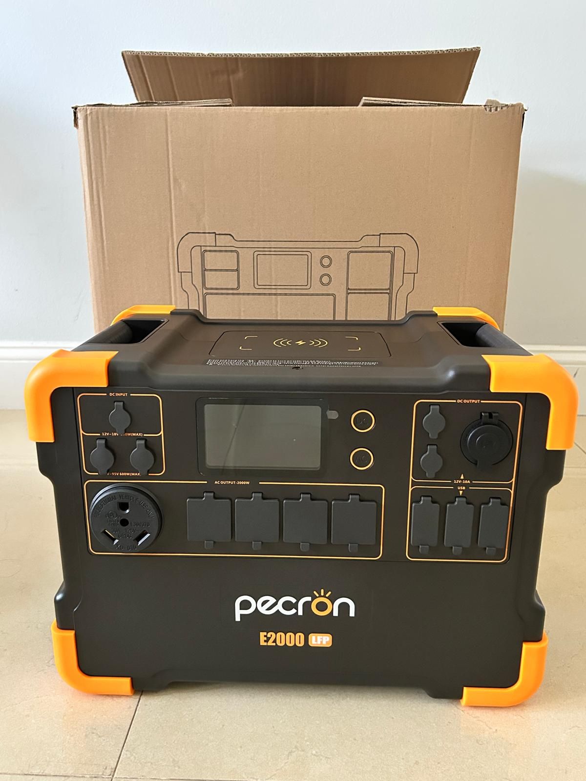 Pecron E2000LFP unboxing