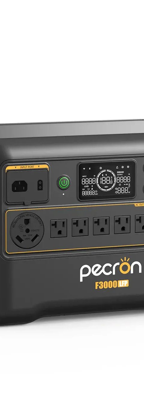 PECRON F3000LFP Portable Power Station 3600W 3072Wh