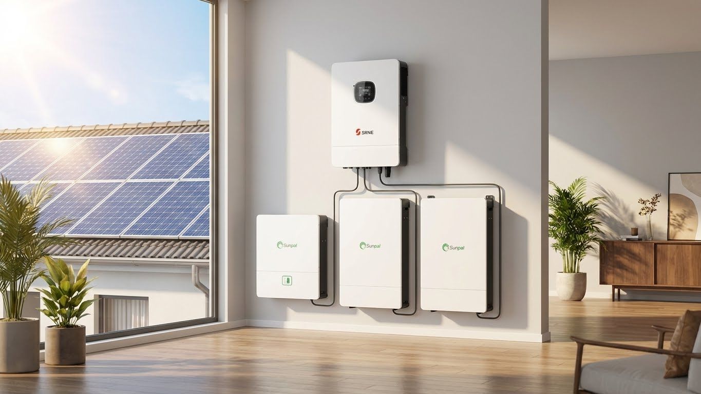 SRNE SPI-10K-UP 10kW 48V Split Phase Solar Inverter Charger