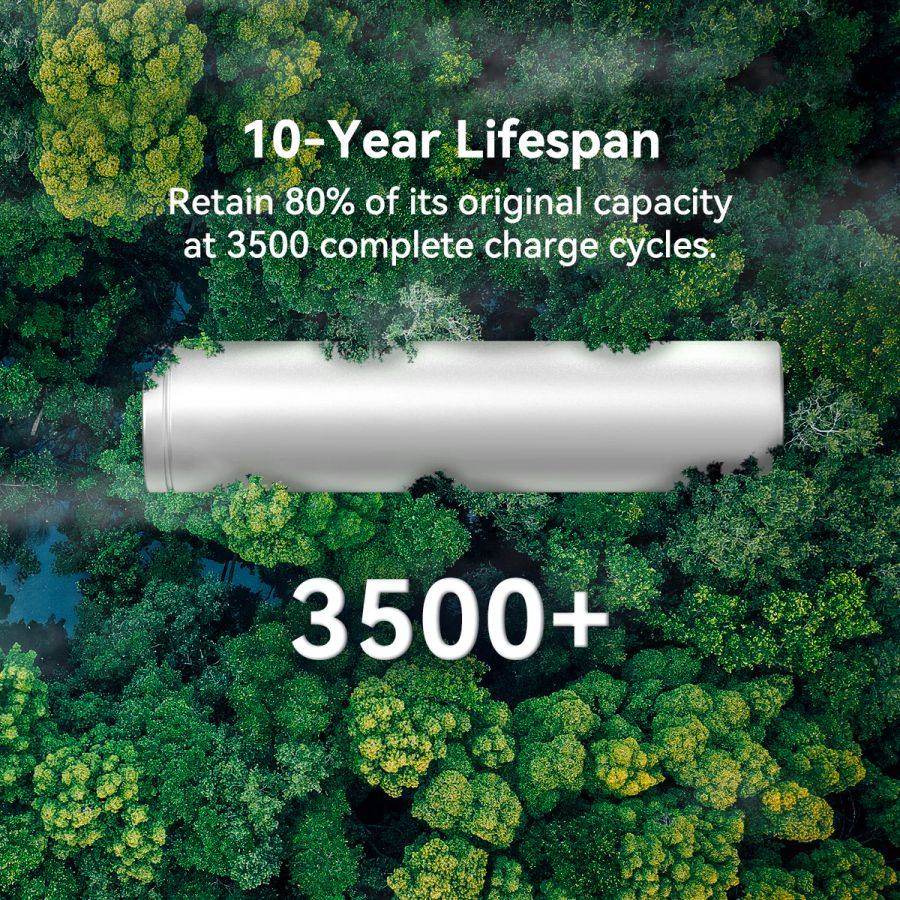 PECRON EP3800-48V - Batería de Expansión 3840Wh LiFePO4