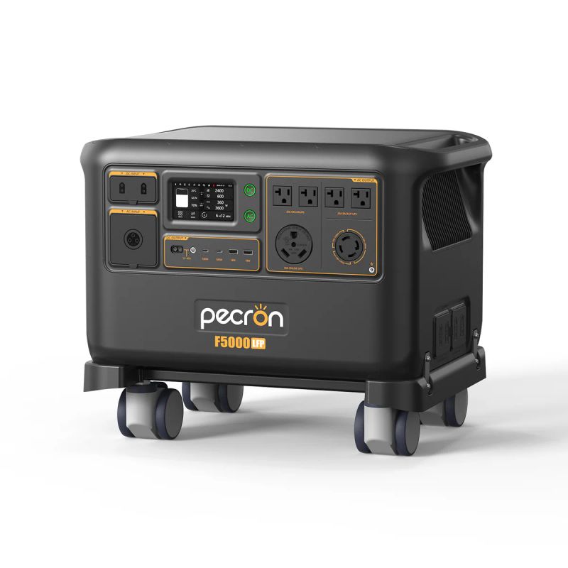 PECRON F5000LFP 120V/240V 7200W 5120Wh Portable Power Station