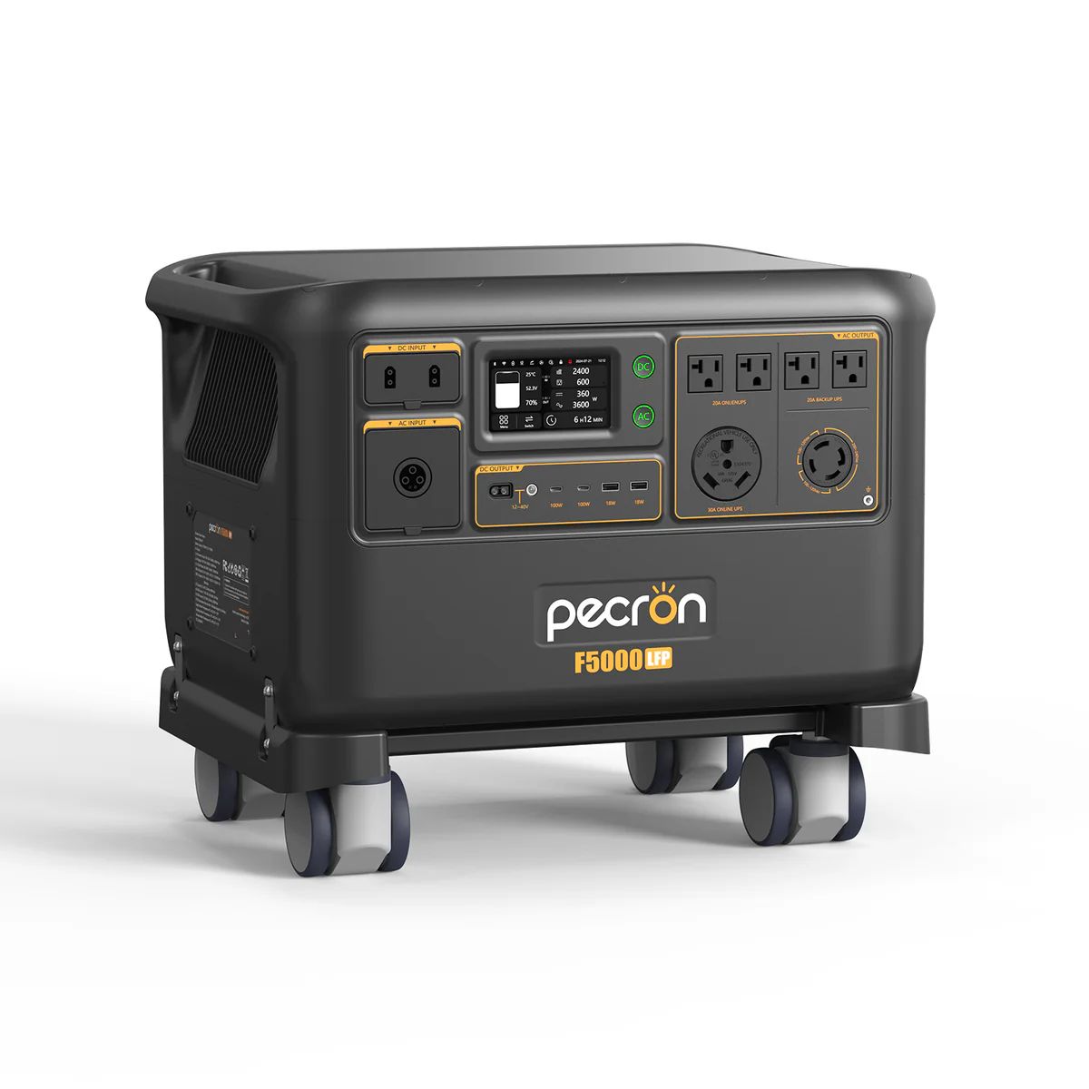 PECRON F5000LFP 120V/240V 7200W 5120Wh Portable Power Station