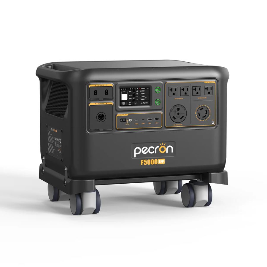 PECRON F5000LFP 120V/240V 7200W 5120Wh Portable Power Station