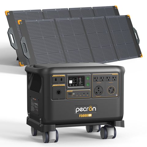 Home Backup Kit 5000: PECRON F5000LFP + 2x 300W Solar Panels