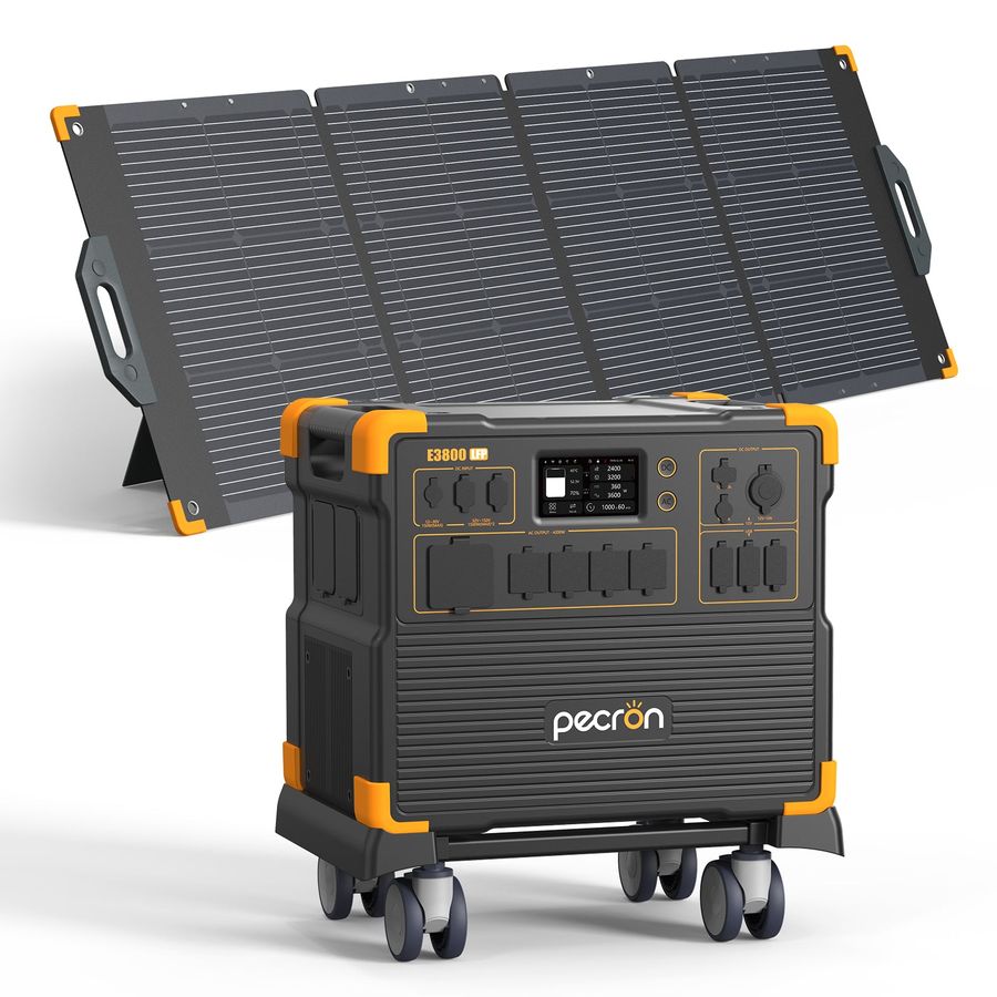 Kit Respaldo para el Hogar 3800 — PECRON E3800LFP + Panel 300W