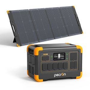 Home Backup Kit 1000: PECRON E1000LFP + 200W Solar Panel
