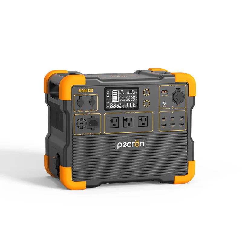 PECRON E1500LFP Expandable Portable Power Station 2200W 1536Wh V3 Version