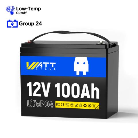 WATT 12V 100Ah LiFePO4 Battery