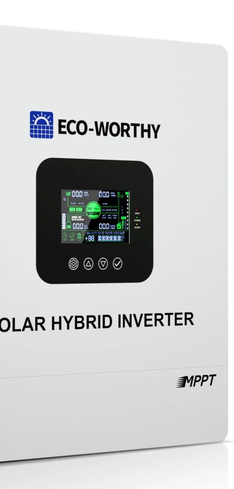 ECO-WORTHY 5000W 48V Off-Grid Split Phase Solar Inverter