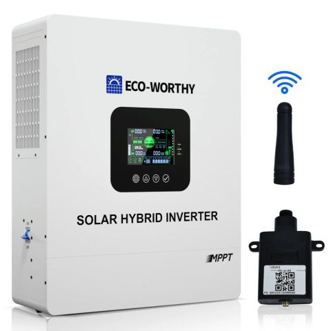 ECO-WORTHY 5000W 48V Off-Grid Split Phase Solar Inverter