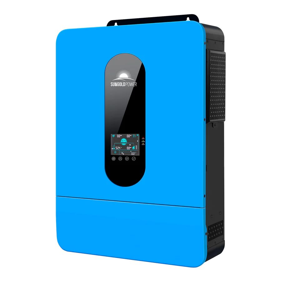 SunGold Power SPH6548P 6500W 48V Split Phase Solar Inverter with Dual MPPT